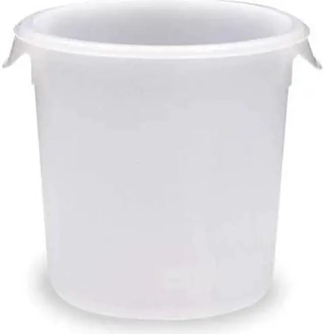 Main image of RUBBERMAID FG572024CLR Round Storage Container, 2 qt