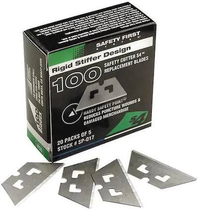 Alt view image 6 of 7 - PACIFIC HANDY CUTTER, INC SP-017 Round Point Safety Blade,2-3/4" W, PK100