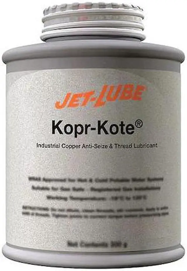 Alt view image 2 of 2 - JET-LUBE 10004 Anti Seize Compound,16 oz,Brush Top Can