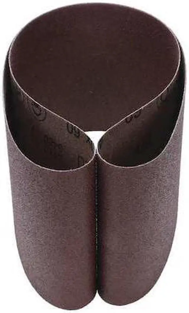 Main image of 3M 01457 Sanding Belt, 6 in W, 48 in L, Coated, Aluminum Oxide, 60 Grit, Not