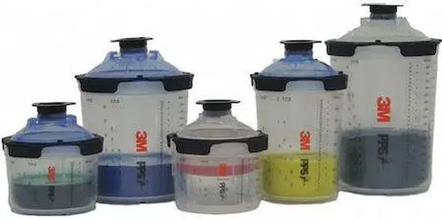 Alt view image 3 of 3 - 3m Spray Cup System Kit, 22 fl. oz. Capacity, 1 EA  26000