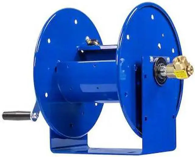 Alt view image 9 of 20 - COXREELS 112-3-100 Hand Crank Hose Reel, 100 ft 3/8 in ID, 12 in Length x 9 1/2