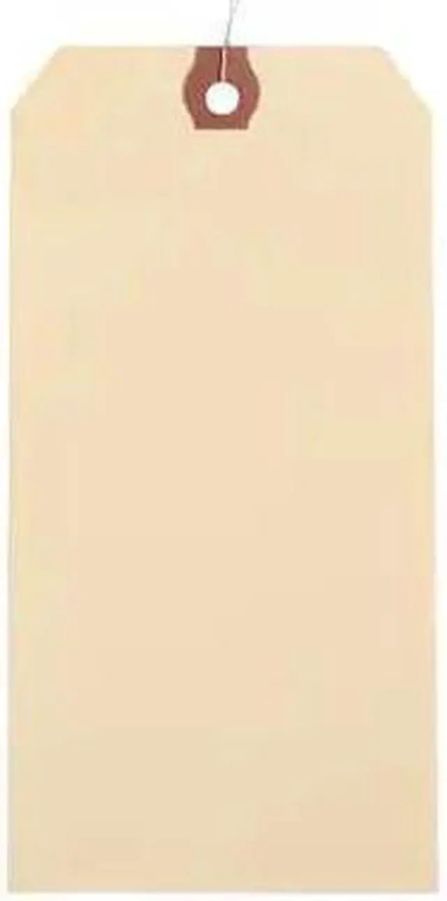 Main image of ZORO SELECT 1GYR2 2-7/8" x 5-3/4" Manila Paper Wire Tag, Pk1000