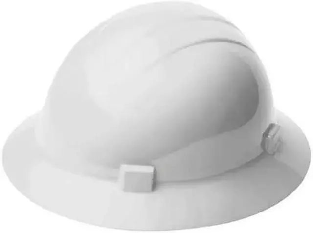 Main image of ERB SAFETY WEL19221WH Hard Hat, Americana, Polyethylene, 4 Point Ratchet, Type