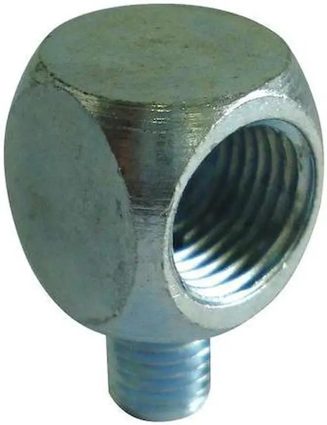 Alt view image 2 of 3 - WESTWARD 5NUF9 Grease Fitting,90 Degree,Square,PK5