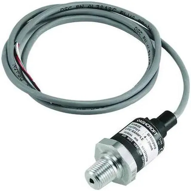 Main image of ASHCROFT G17M0242F2100# Pressure Transducer,Range 0 to 100 psi,