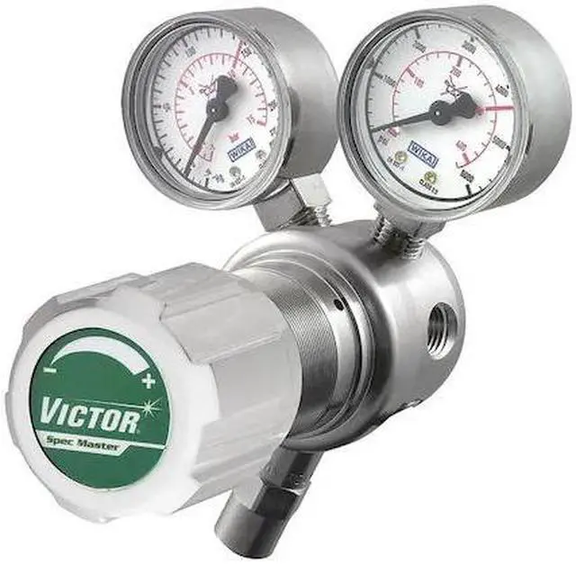 Main image of VICTOR 4000-0054 High Purity Gas Regulator, Hydrogen, Methane, Single Stage,