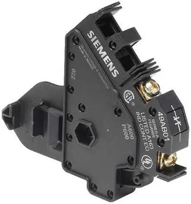 Alt view image 2 of 2 - SIEMENS 49AB01 Auxiliary Contact,1NC