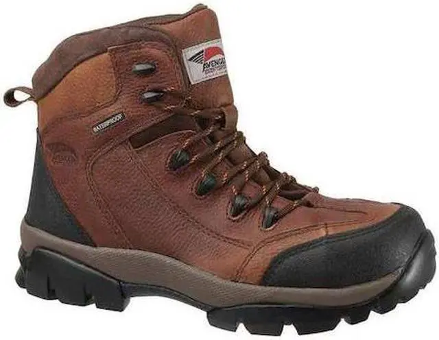 Alt view image 2 of 3 - AVENGER SAFETY FOOTWEAR A7244 SZ: 11W Size 11 Men's 6 in Work Boot Composite