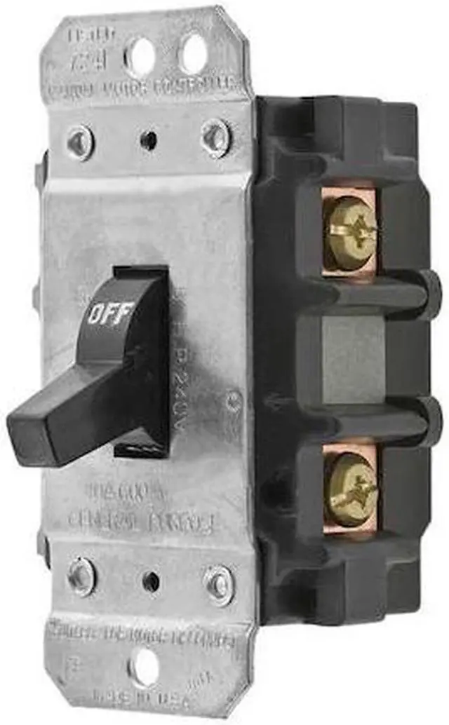 Main image of HUBBELL WIRING DEVICE-KELLEMS HBL7832 Manual Motor Switch,30A,600VAC,2P