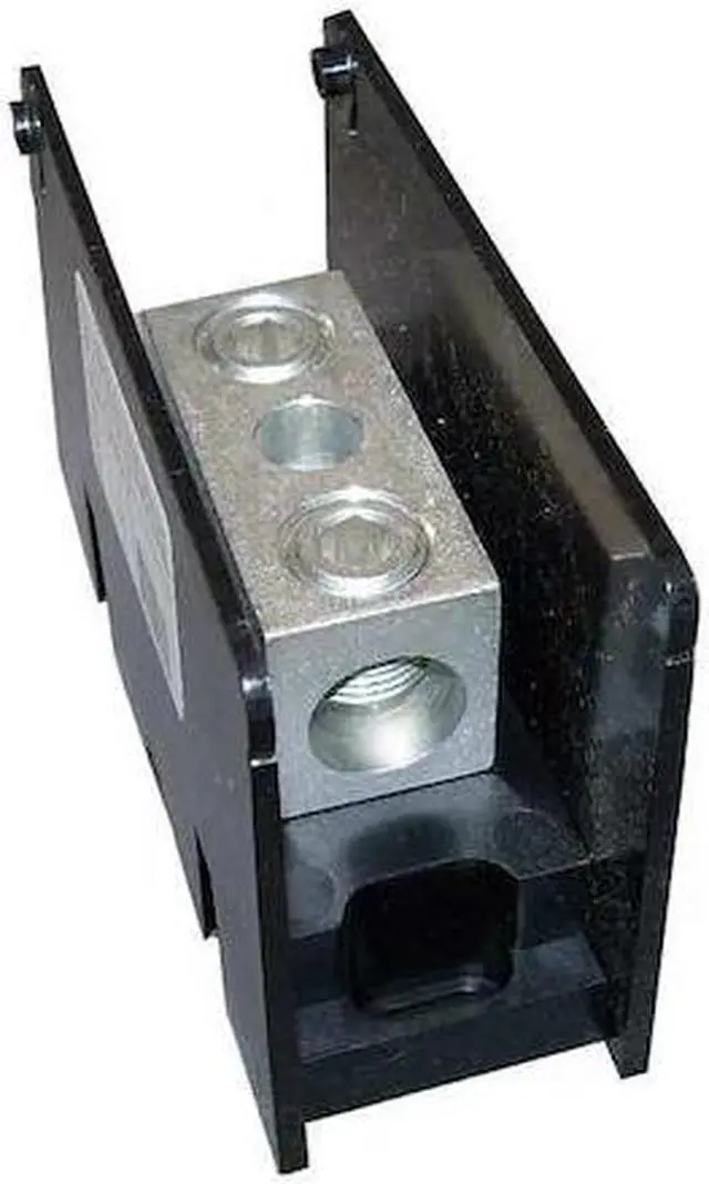 Main image of MERSEN MPDB67001 Power Distribution Block, Open, 1 Pole, 310 A Copper, 1,000 V