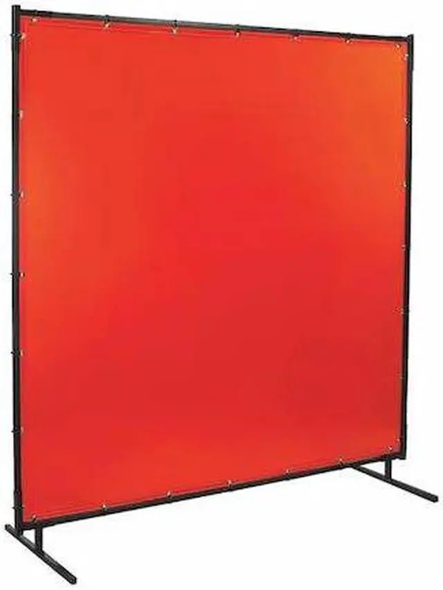 Alt view image 2 of 6 - STEINER 538-4X6 Welding Screen, Transparent Vinyl, 6 ft W., 4 ft. H., 13 oz/sq