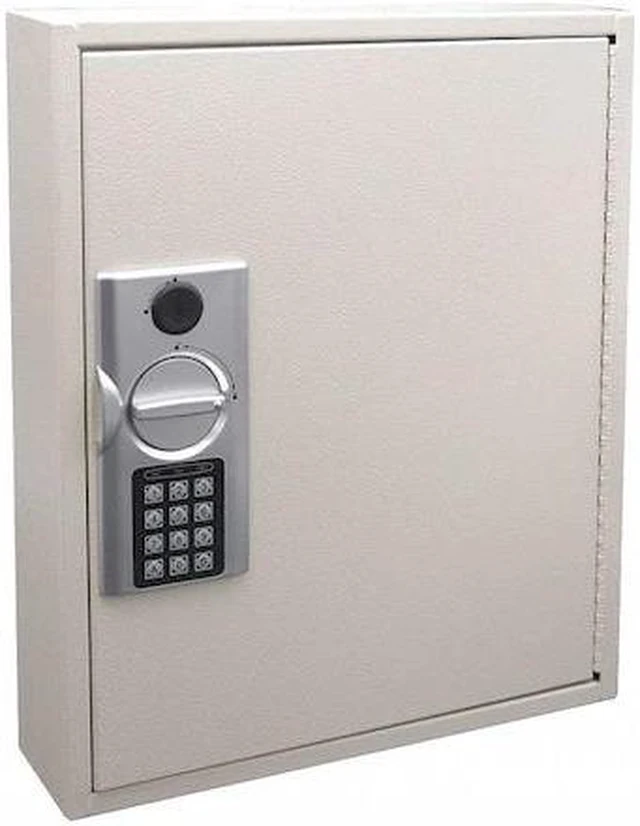Main image of ZORO SELECT 52AT99 Key Cabinet, Steel, Beige, 60 Key Capacity