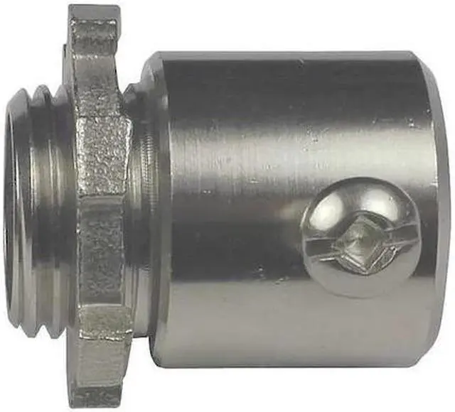 Alt view image 2 of 2 - CALBRITE S20700MCSS EMT Grounding Connector, 3/4 in, Set Screw, 316 Stainless
