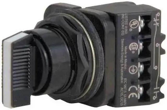 Alt view image 2 of 2 - SIEMENS 52SX2CABA2 Non-Illum Selectr Swtch,30mm,3 Pos,Lever