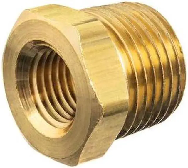 Main image of ZORO SELECT ZUSA-PF-10271 Hex Bushing Brass Brass Class 125 Pipe Fittings, 1