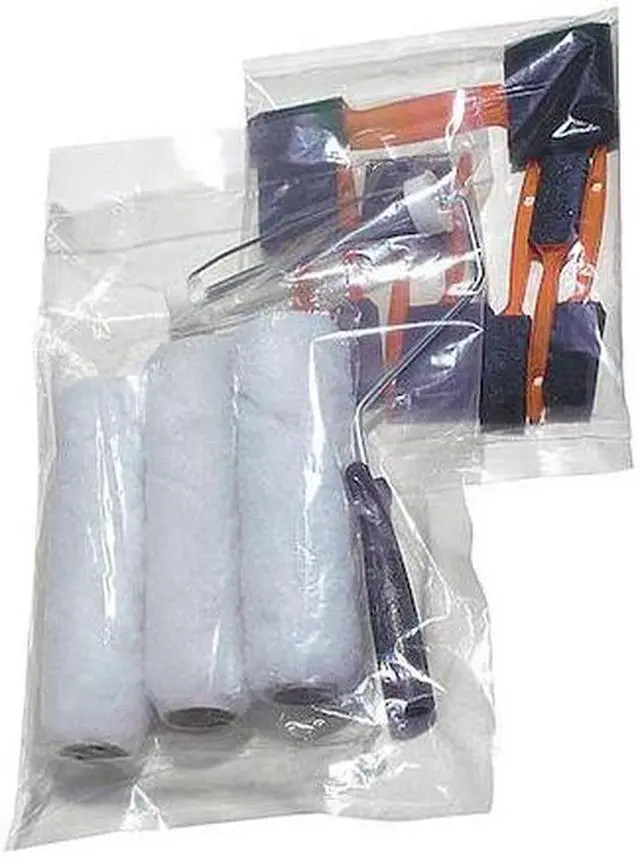 Main image of ZORO SELECT 5DGZ5 Open Poly Bags, 20" x 18", 2 mil, Clear, None, 500 PK
