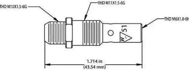 Alt view image 2 of 2 - TWECO 15201140 Gas Diffuser,Tweco Gun WM250 and No 2,PK5