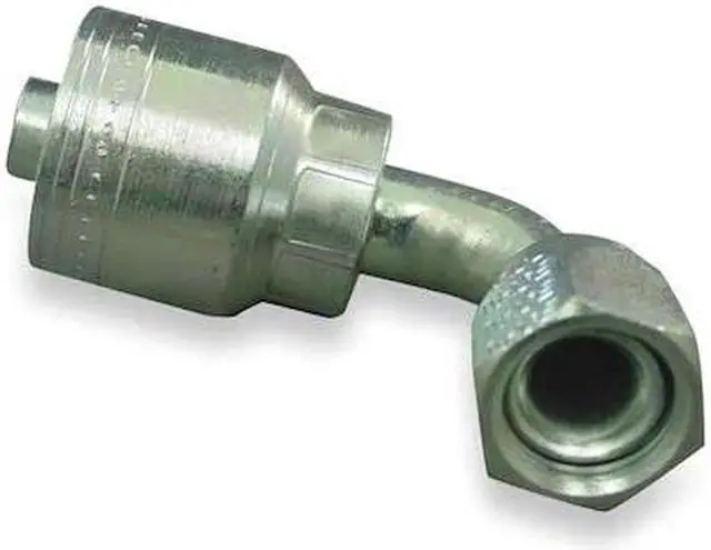 Alt view image 2 of 2 - Fitting, Elbow, 3/8 In Hose, 3/4-16 JIC