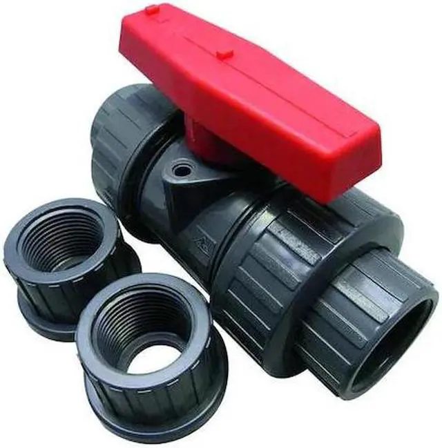 Main image of ZORO SELECT 4PGC6 1" Socket CPVC Ball Valve Union