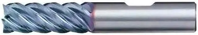 Main image of CLEVELAND C60423 5-Flute Carbide HIgh-Perf Square Single End Mill for Steel CTD