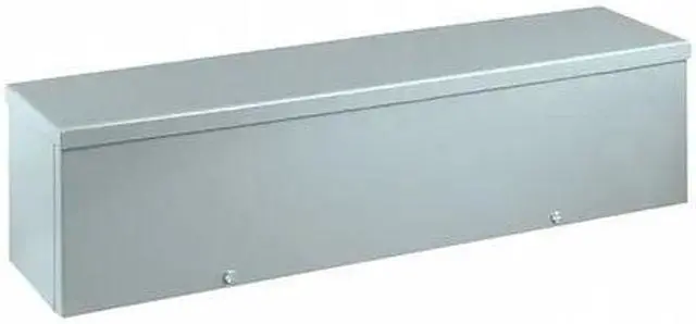 Alt view image 2 of 4 - Wiegmann Wiring Trough Silver Galvanized   RSCG060636GNK