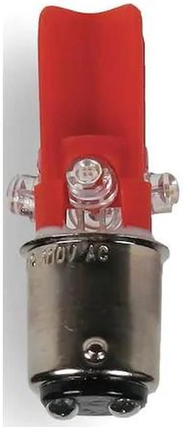 Alt view image 3 of 3 - EDWARDS SIGNALING 270LEDR24V Miniature LED Bulb,24V