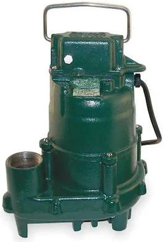 Alt view image 2 of 2 - ZOELLER 371-0004 3/10 HP 1-1/2" F Submersible Sump Pump 230V Manual