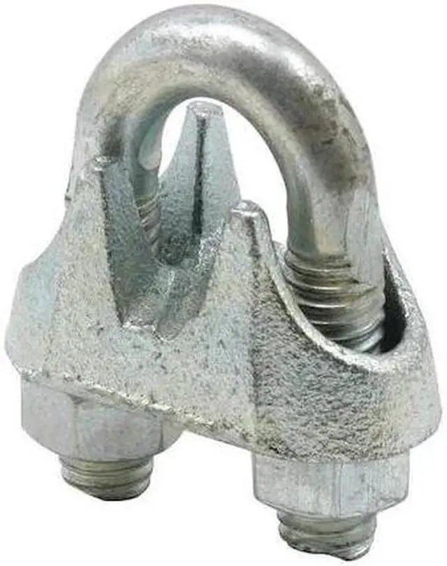 Alt view image 2 of 2 - PRIMELINE TOOLS GD 12252 Cable Clamp, Steel, 5/16 in Bundle Dia., Gray, 5/16 in
