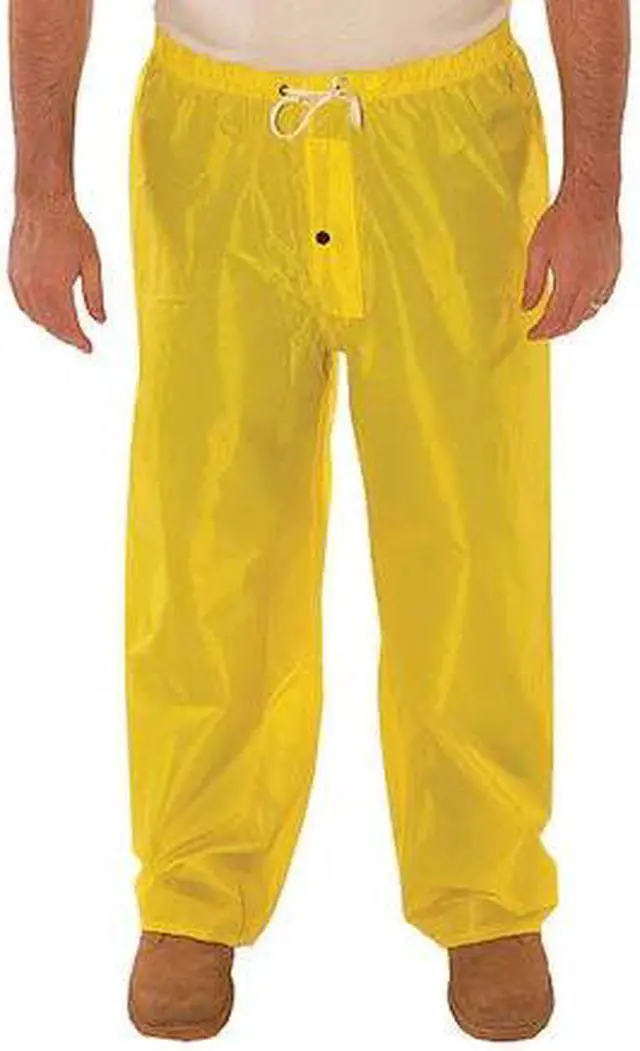 Alt view image 2 of 4 - TINGLEY P21107 Rain Pants, Polyurethane, 31 in Inseam, Drawstring Closure,