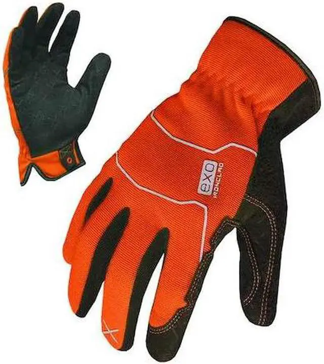 Alt view image 2 of 2 - IRONCLAD EXO-HSO-05-XL XL Orange Pull On Cuff Mechanics Gloves