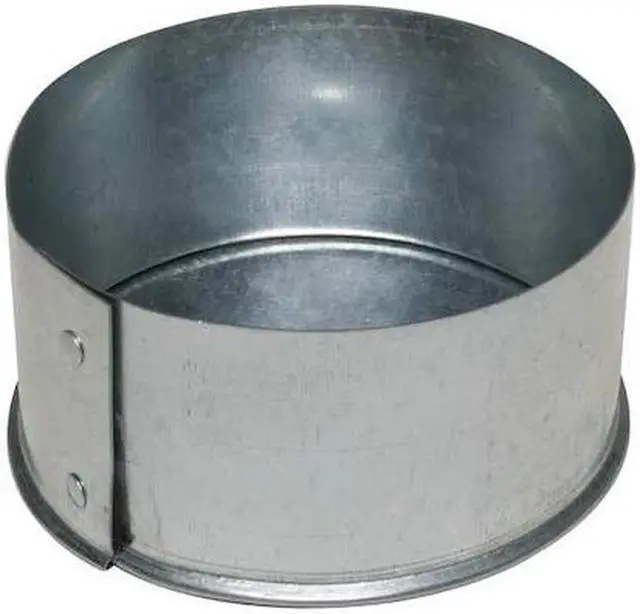 Alt view image 2 of 3 - GREENSEAM GRECP12GA26 End Cap, 12 in Duct Dia, Galvanized Steel, 26 GA, 12 in W