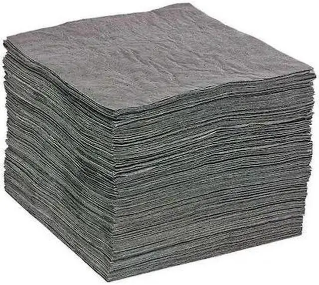 Main image of SPILLTECH GPF200S Sorbent Pad, 28 gal, 15 in x 19 in, Universal, Gray,