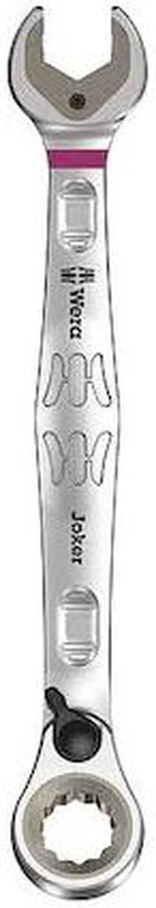 Alt view image 2 of 2 - Wera 9/16", Combination Wrench, SAE, Chrome Finish, Number of Points: 6, 12
