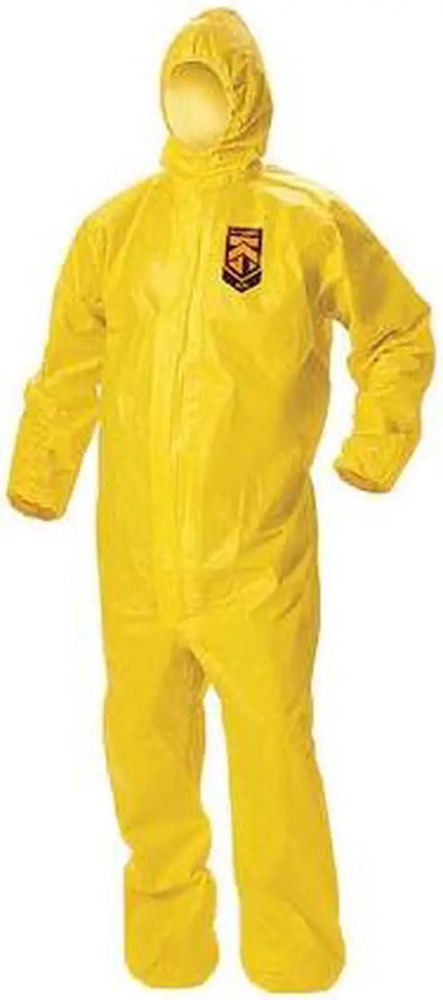 Main image of KLEENGUARD 09813 Disposable Coverall, Hooded, L, KleenGuard(TM) A70, Zipper,