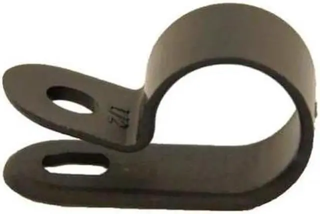 Alt view image 2 of 2 - Cable Clamp, 5/16 In, Black, Pk 100
