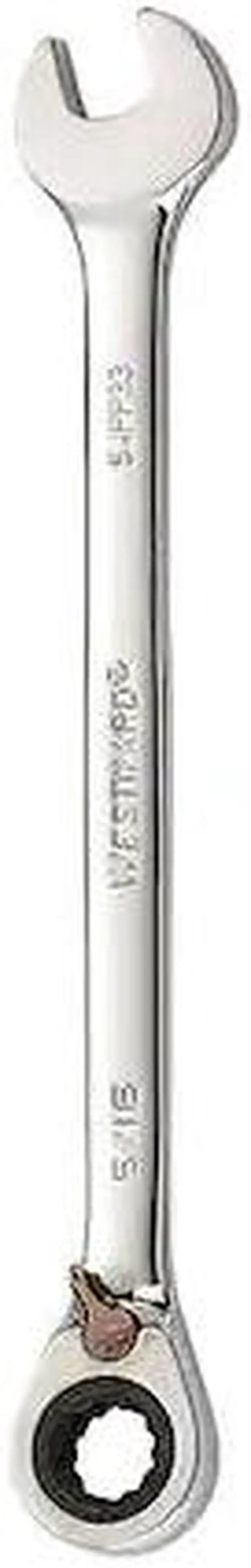 Alt view image 2 of 2 - WESTWARD 54PP33 Ratcheting Wrench, Combination, SAE, 5/16"