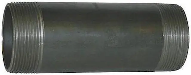Main image of ZORO SELECT 1LMU7 2" x 2-1/2" Black Pipe Nipple Sch 80