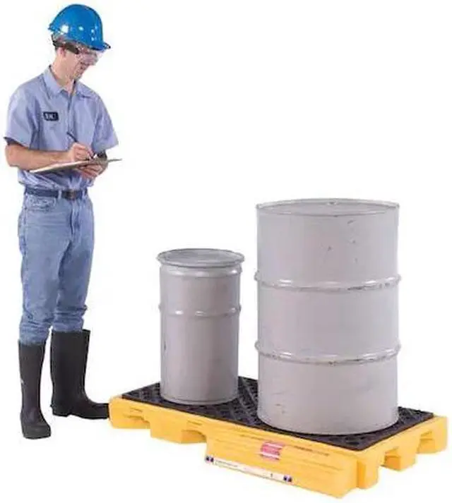 Main image of ULTRATECH 2329 Spill Deck, 88 gal Spill Capacity, 2 Drums, 3,000 lb Load