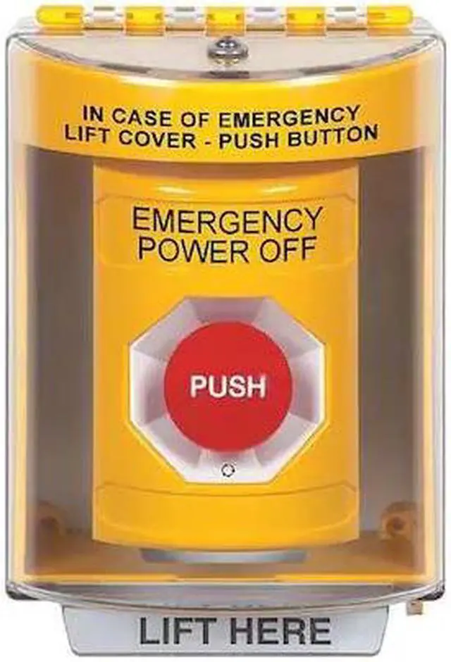 Main image of SAFETY TECHNOLOGY INTERNATIONAL SS2271PO-EN Emergency Power Off Push