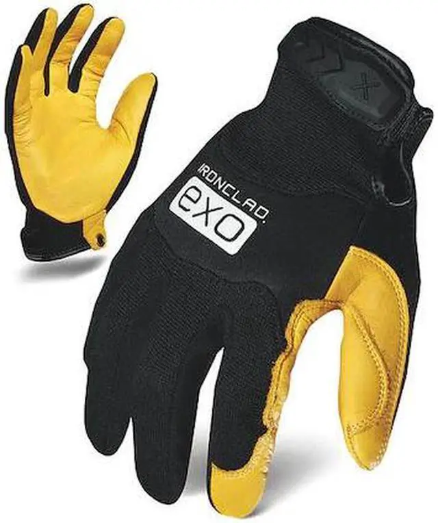 Alt view image 2 of 2 - IRONCLAD PERFORMANCE WEAR EXO2-MPLC-03-M EXO Mechanics Gloves, Cowhide Leather