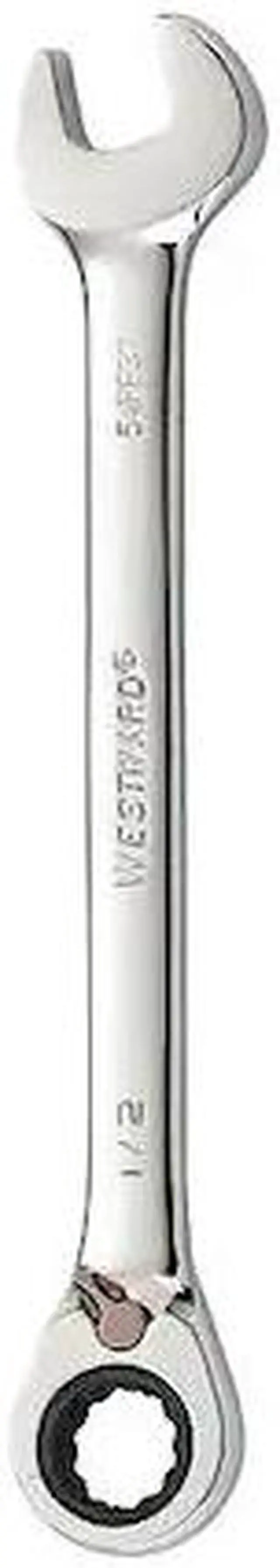 Main image of WESTWARD 54PP37 Ratcheting Wrench, Combination, SAE, 1/2"