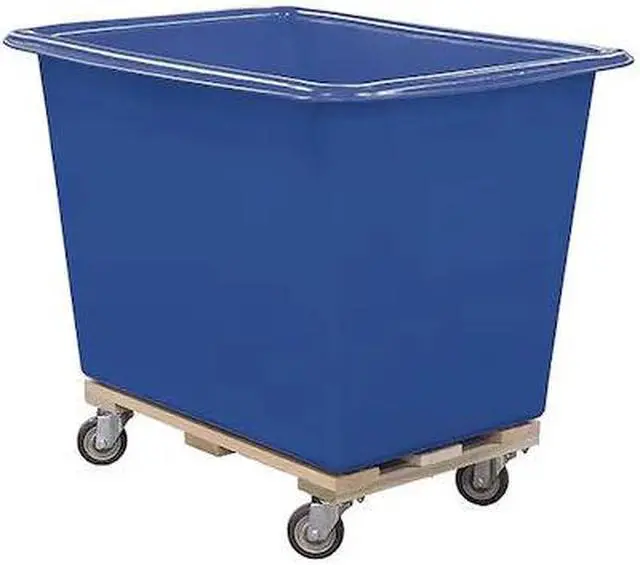 Main image of ROYAL BASKET TRUCKS G06-BLX-PTA-4UNN Cube Truck,1/4 cu. yd.,600 lb. Cap,Blue