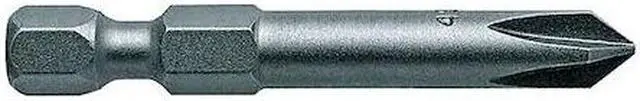 Alt view image 2 of 2 - APEX TOOL GROUP 491-BX-5PK Power Bit,SAE,1/4",Hex Power Drive,PK5