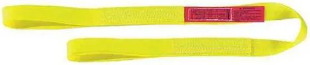 Alt view image 2 of 2 - LIFT-ALL EE2804NFX10 Web Sling, Type 3, 10 ft L, 4 in W, Nylon, Yellow