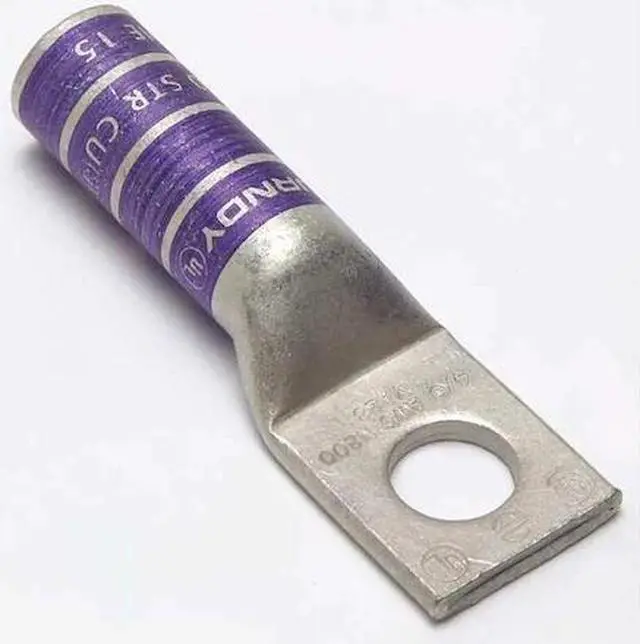Alt view image 2 of 3 - Long Barrel CU Lug, 1 Hole, 4/0 AWG