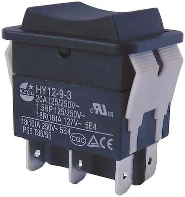 Main image of POWER FIRST 29FG35 Rocker Switch, DPDT, 6 Connections