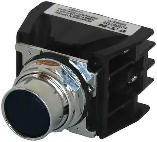 Alt view image 2 of 2 - EATON 10250T706B Hazardous Location Push Button with Contacts, 30 mm, 1 NC, 1