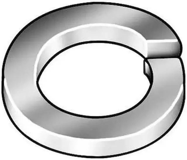 Main image of ZORO SELECT LWIS125GUSA-010BX Split Lock Washer, For Screw Size 1-1/4 in Steel,