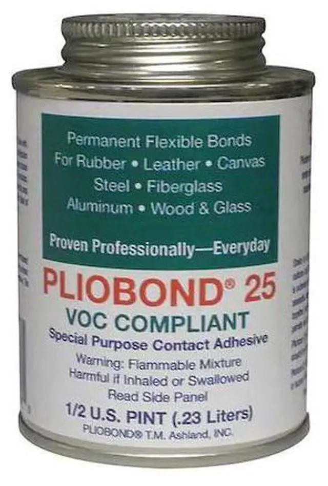 Main image of PLIOBOND PBC-25-LV Contact Cement, 25 Series, Tan, 0.5 pt, Can